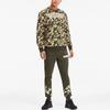 Puma Rebel Camo Logo Print Crewneck Sweatshirt Men Sweatshirt Dark-Green 582776-80
