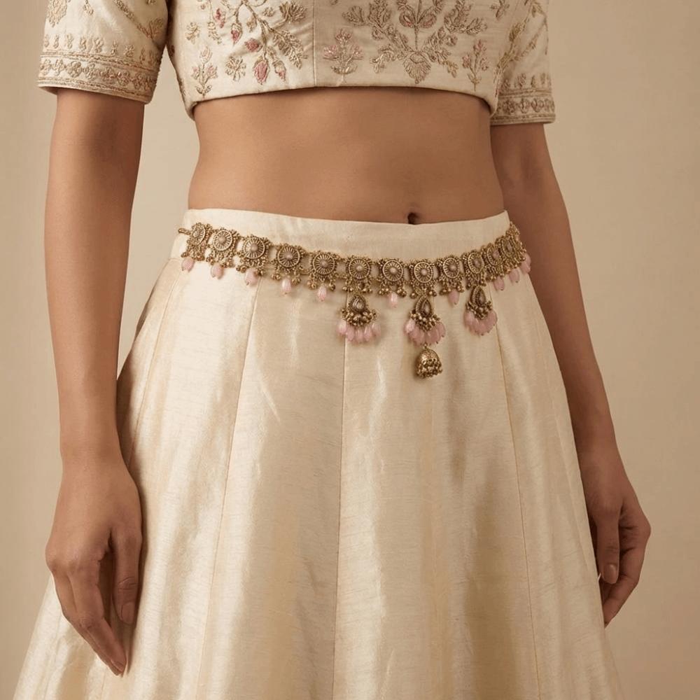 Metal Ethnic Style Belt Beads Body Chain Waist Seal Tassel Belly Chain  Festive