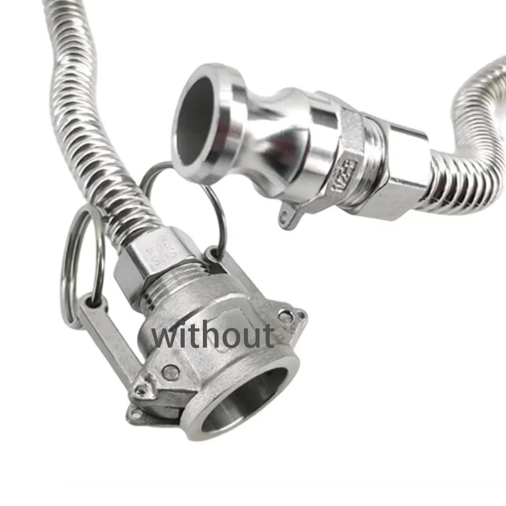 kegland 40/80см Комплекты гибких рычагов из нержавеющей стали 1/2 дюйма Тип F Camlock Аксессуары для пивных кег Домашнее пивоварение Барные инструменты