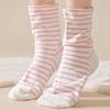 5Pairs Comfortable Striped Socks Colorful Women Tube Socks Korean Style Cotton Socks  Sleeping socks