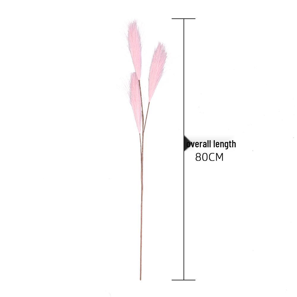 Reed Pampas Grass Artificial Flowers - Wedding Decorations, Green Plants, Simulation Flowers MW85502.