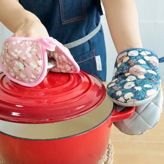 1 шт., изолированное кольцо для подвешивания перчаток, высокая термостойкость, зажим в форме сердца, изоляционная прокладка для пекарни