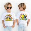 Cute Pikachu Pokémon Birthday Printed Tshirt Unisex Kids 214 Years Old Summer Y2K Harajuku Loose Casual Short Sleeve Top