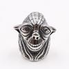 Ring Festival Men's Retro Series Alien Skull Ring Punk Men