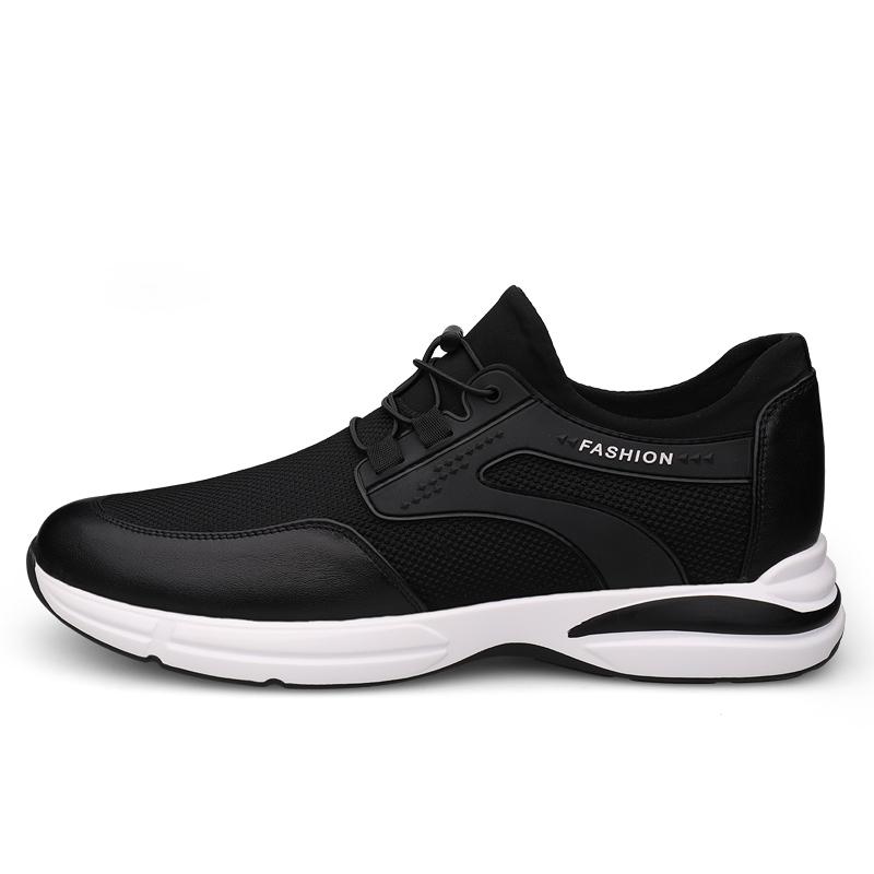 Men Sneakers Elevator Shoes Height Increasing Elevator Shoes Sports Shoes Insole 6Cm Tall Man