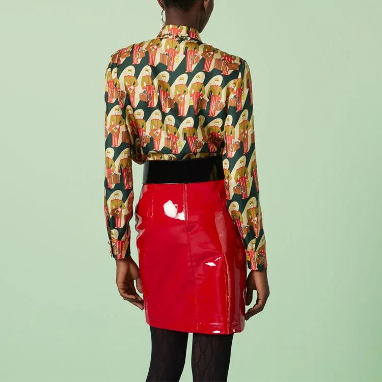 GUCCI Graphic-Print Long-Sleeved Shirt (Unisex) Shirts 752812 ZANR4 3087