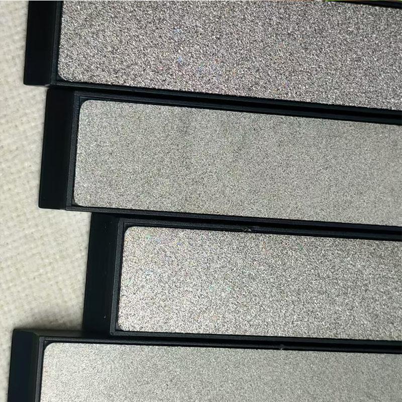 Алмазные Золотые Точильные Камни, Набор для Заточки Ножей с Фиксированным Углом, Профессиональный Набор Точильных Камней с Подставкой, Бытовой Точильный Камень