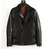 Genuine Leather Jacket Men's Slim-fit Waxed Cowhide Motorcycle Leather Jacket Men's Genuine Leather Short Leather Jacket Autumn