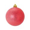 Boules De Noël - 1001kdo - Set De 4 - Rouge - 8 Cm - Effet Métallisé