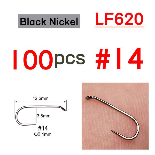 Крючок для вязания мух из высокоуглеродистой стали Bimoo с бородкой и без бородки, сухой, влажный, нимфа, куколки, ручейник, мошка, мухи, рыболовный крючок