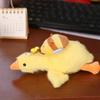 Crayfish Turtles Bees Bees Duck Doll Pendant Plush Cartoon Duck Keychain  Hanging Accessory