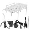 Комплект для гидропонного выращивания, 1 слой, 54 отверстия, места для посадки растений, трубы из ПВХ, система выращивания растений
