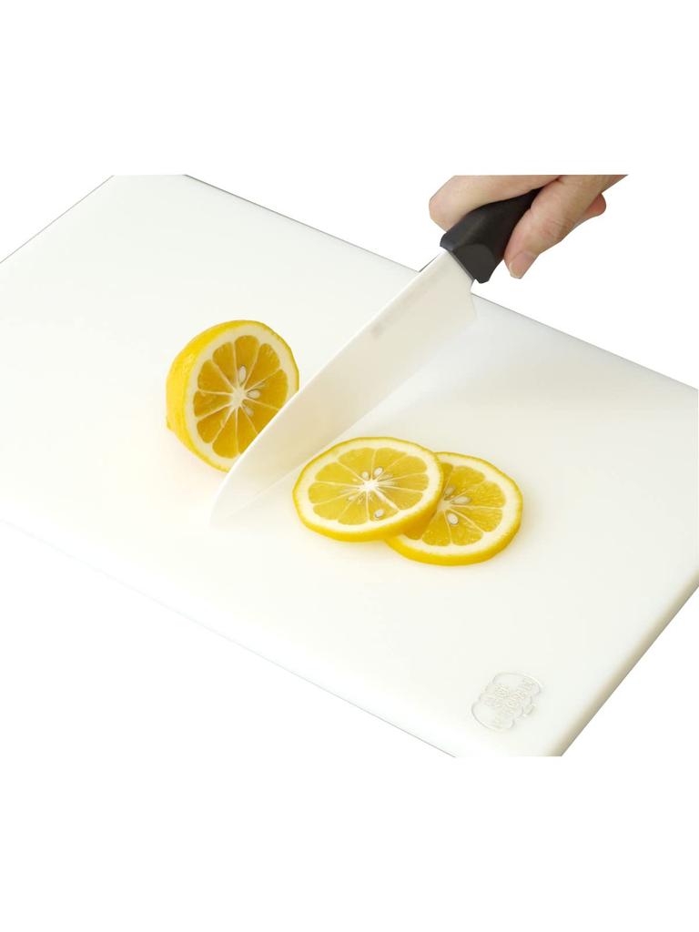 Эластомерная мягкая антибактериальная разделочная доска Sanyo Kasei, белая (большой) EKW-L