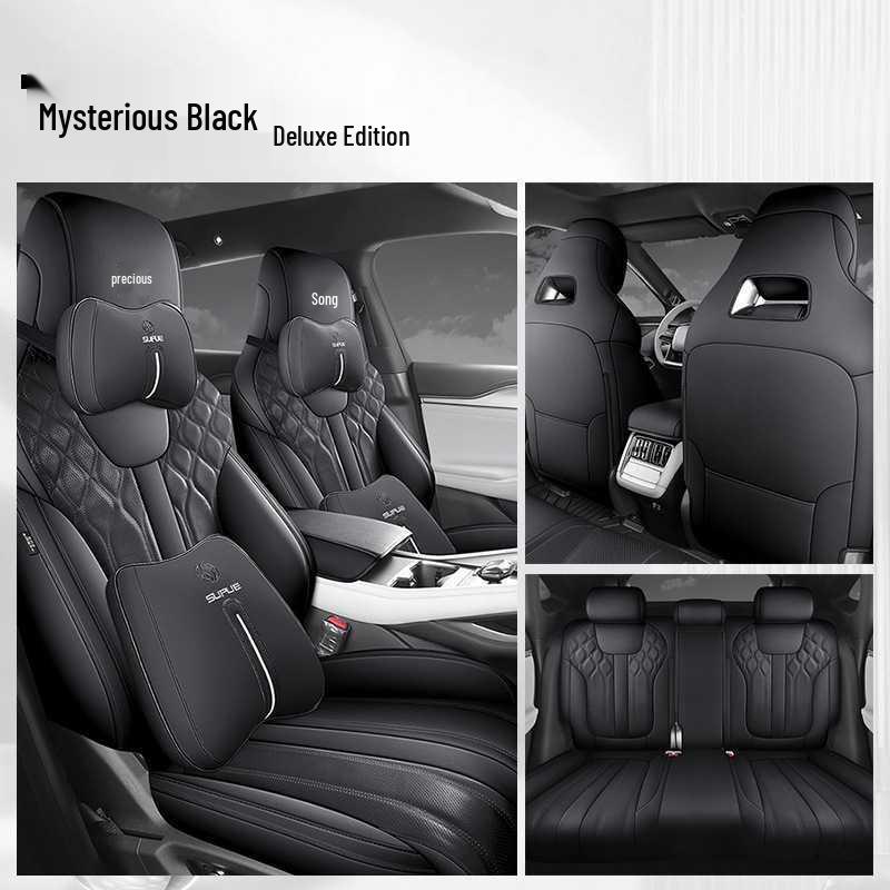 Custom Leather Car Seat Covers for BYD DiSong L EV (Five-Seater)