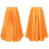 Kids Girls Stylish Dance Clothing Elastic Waistband Large Swing Loose Half-length Skirt