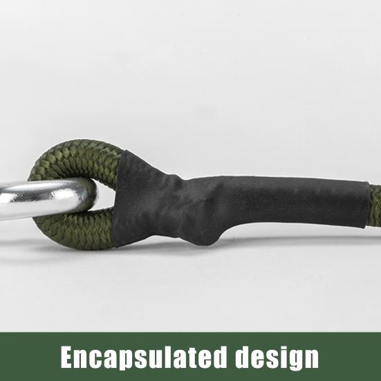 30/60/90/120 см 8 мм Эластичный шнур с карабином, сверхпрочный, для кемпинга на открытом воздухе, автодома, палатки, велосипеда, каяка, багажа, груза, эластичные стяжки, веревка