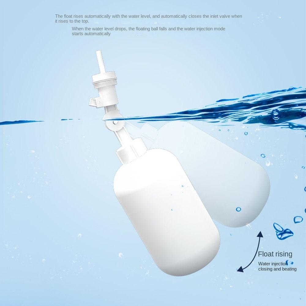 Пластиковый впускной поплавковый клапан регулируемый автоматический залив 2 минуты горловина аквариум контроль воды поплавковый клапан поплавковый шар