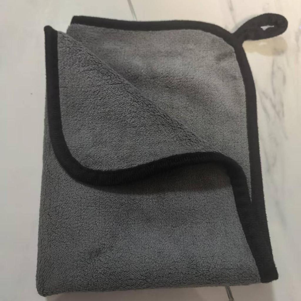 Двустороннее влаговпитывающее полотенце для рыбалки и мытья автомобиля с логотипом