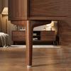 Thickened Sofa Feet Walnut Color Furniture Feet Foot Bedside Legs  Tea Table