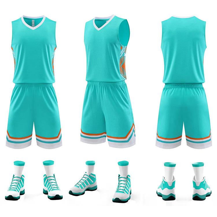 New Basketball Jersey Set Men'S Adult Children'S Game Jersey Training Jersey Vest Jersey Sportswear Summer Clothing