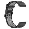 QuickFit 22mm 26mm Fenix8 Watch Band For Garmin Fenix E 8 47mm 51mm 7 7X 6 6X/Epix Pro/Enduro 3 Two-Tone Silicone Strap Bracelet