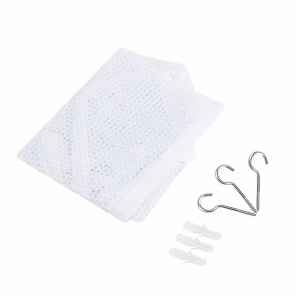 Toy Net Organizer Corner Stuffed Animals Kids Hanging/Bath Toys Storage