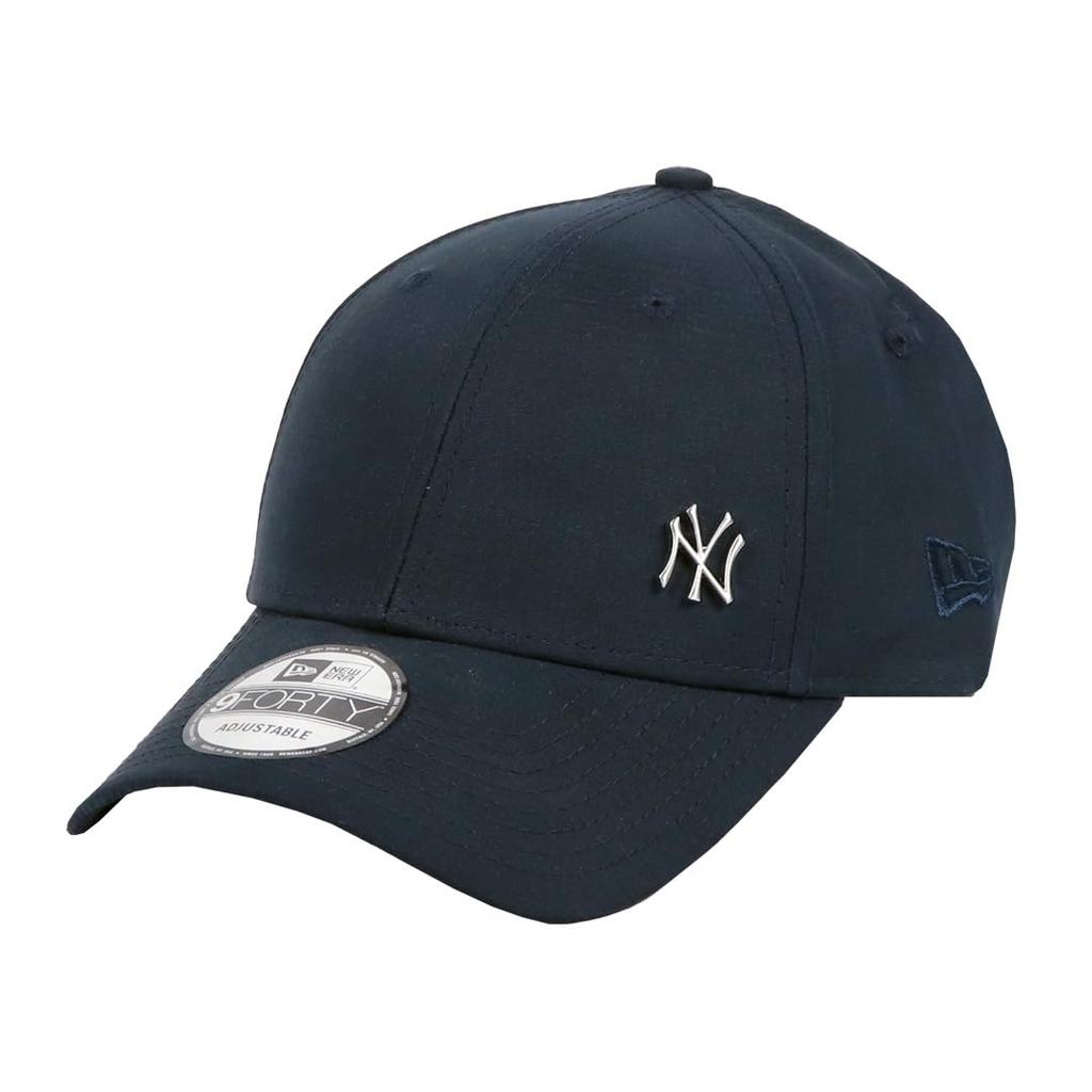 [New Era] Cap Men's Women's NewEra 9FORTY Flawless MLB Logo Metal Mini Logo Chibi Logo Hat Baseball Cap New York Yankees Navy… [Item]