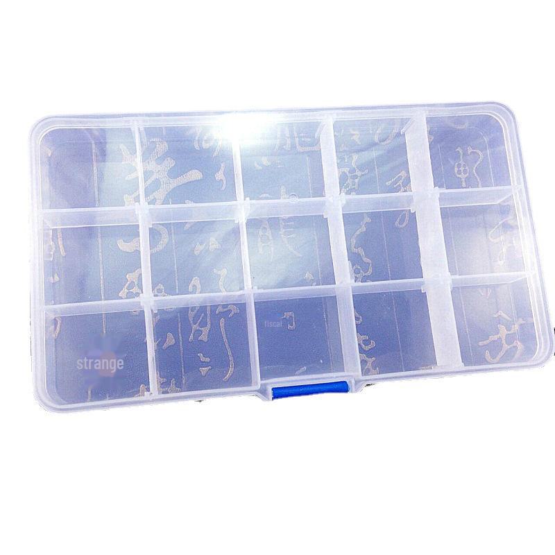 Пластиковая шкатулка для хранения украшений со съемной крышкой для сережек, браслетов и ожерелий