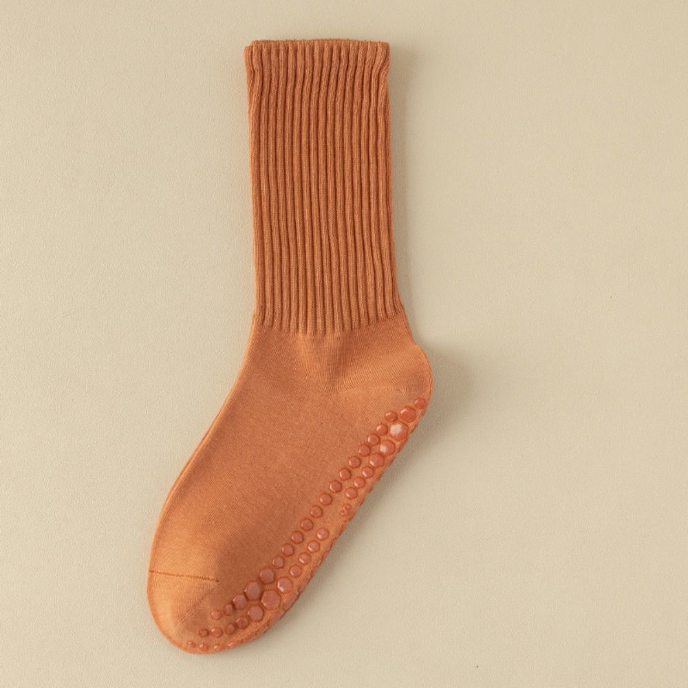 Non Slip Long Pilates Socks Breathable Sports Stockings New Yoga Socks Womens