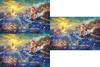 Mermaid Art Oil Painting Print On Canvas Modern Home Decor The Little Mermaid Framed Without