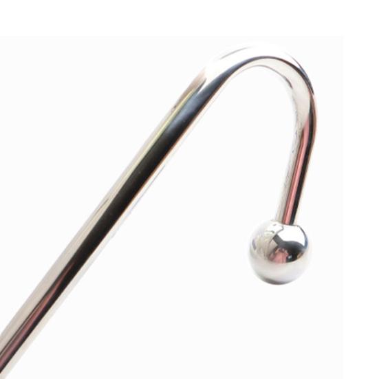 Prostate Anal Hook Flirt Hygienic Stainless Steel Anal Hook with Ball for Men
