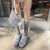 Korean Blogger~ 2025 New Cross-band Functional Style Ballet Training Shoes Mary Jane Casual Shoes Women's Sports Shoes