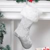 Hanging Christmas Stocking Large Size Xmas Gift Bag Candy Bag Christmas Gift Socks  Christmas Decor