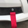 Heavy-Duty Nylon Tow Strap Universal Car Racing Tow Rope Green Black Red 28cm Bumper Trailer Towing Strap Ropes Car Decoration
