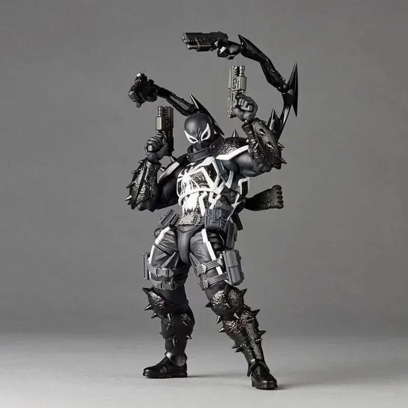 Невероятная Фигурка Агента Ямагучи Веном Kaiyodo Revoltech Фигурка Поливинилхлорид Коллекционная Мобильный Юджин Томпсон Ko модель игрушка Подарок