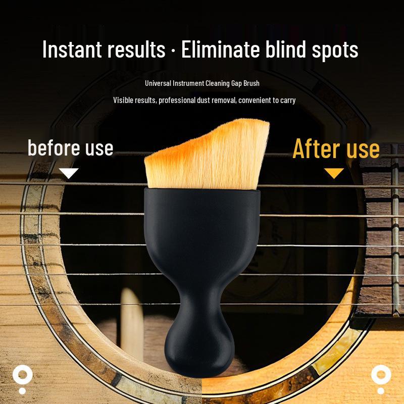Профессиональный набор щеток для чистки инструментов для гитары, пианино, скрипки, гучжэна - Щетка для удаления пыли и ухода