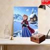 Disney DIY Жемчужное искусство Замороженная тематика Креативная жемчужная живопись | Декоративное настенное искусство Креативное украшение Подарок для друзей Настольный декор