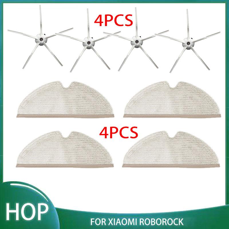 Untuk Xiaomi Roborock S5 S502-00 S502-02 S5 Max S6 S6 MaxV S6 Murni E4 E5 Robot Vacuum Suku Cadang Utama Sikat Sisi Hepa Filter