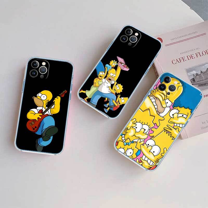 S-Simpsons-Poster Phone Case for Motorola Edge 20 30 S30 40 50 Fusion Lite Plus Pro Ultra Neo One Action Zoom Hyper Power Macro Vision