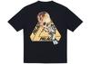 Palace Skeledon Черная футболка с коротким рукавом SS17 Маленькая унисекс футболка