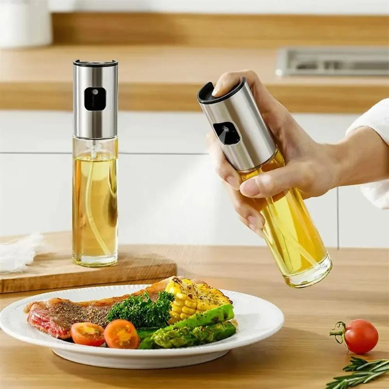 Glass Olive Oil Sprayer With Even Oil Mist Perfect For Home Cooking Grilling Salad Making Healthy Diet