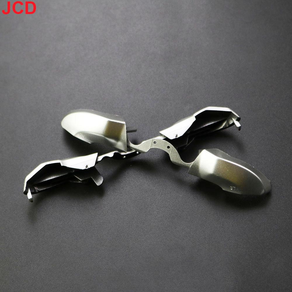 JCD 1pcs Silver For Xbox One Elite Style 3.5mm Controller LB RB Trigger Bumper Button & Surround Silver