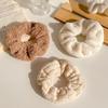 Плюшевый Кольцо для Волос Молочный Кофе - Простая Резинка для Осени/Зимы