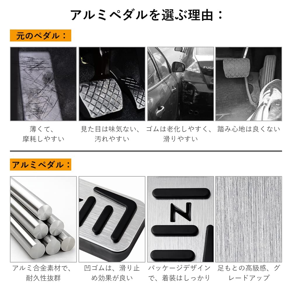 Futwod Накладки на педали Алюминиевые педали HONDA N Series