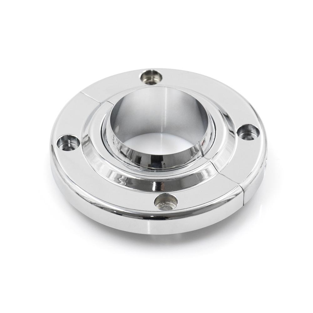 2" Columns Swivel Steering Column Floor Mount Chrome Fit For Sbc Bbc 350