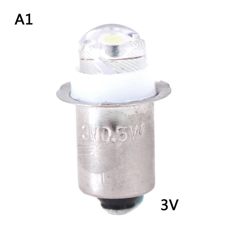 P13.5S 0.5W 3V 4.5V 6V Work Light LED Bulb Flashlight Replacement