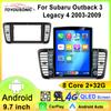 Android 13 For Subaru Legacy 4 Outback 3 2003 - 2009 RHD QLED Stereo Car Radio Multimedia Video Player GPS CarPlay