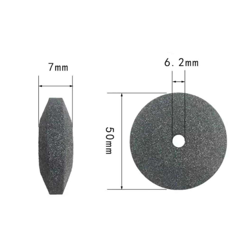 Lawn Mower Blade Sharpener Garden Tool Sharpening Grinding Power Drill Accessories 5-Piece & Balancer, Stone, Stone,