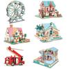 3D DIY Wooden Jigsaw Puzzle Model - Laser Cut Building Set