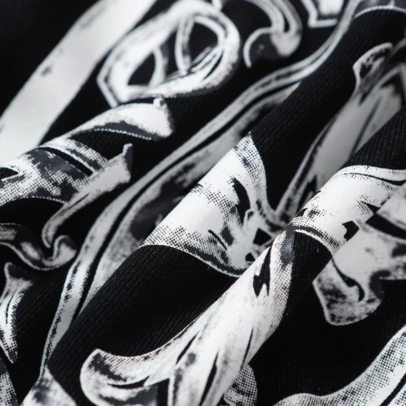 823 CHROME HEARTS 2026 Осень-Зима Новая Классическая Толстовка с Капюшоном Большого Размера с Логотипом, Подходит для Ношения Парами